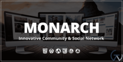 Monarch - Innovative WordPress Community Theme 2.0