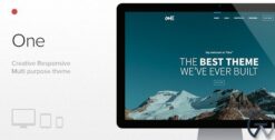 One - The Creative Multipurpose Portfolio theme 1.7.6