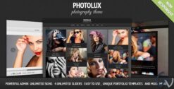Photolux - Photography Portfolio WordPress Theme 2.3.7