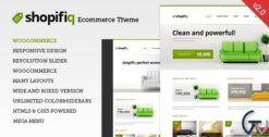 Shopifiq Responsive WordPress WooCommerce Theme 2.4.8