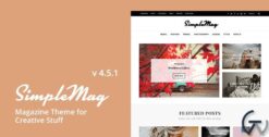 SimpleMag - Magazine theme for creative stuff 5.5
