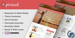 Spiritual - Church WordPress Theme (Responsive) 2.14