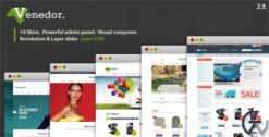 Venedor WordPress + WooCommerce Theme 2.6.2