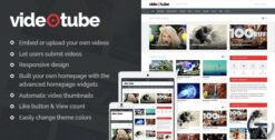 VideoTube A Responsive Video WordPress Theme 3.4.6
