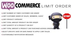 Woocommerce Limit Order 5.1.5