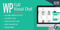 WP Flat Visual Chat Live Chat And Remote View for Wordpress 5.403