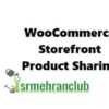 WooCommerce Storefront Product Sharing