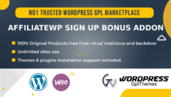 AffiliateWP Sign up Bonus Addon