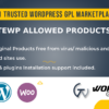 AffiliateWP Allowed Products Addon