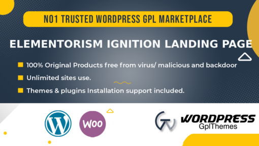 Elementorism Ignition Landing Page