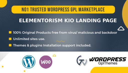 Elementorism Kio Landing Page