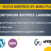 Elementorism Rhymes Landing Page