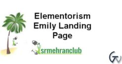 Elementorism Emily Landing Page 1.0.0