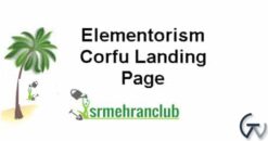 Elementorism Corfu Landing Page 1.0.0