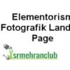 Elementorism Fotografik Landing Page 1.0.0