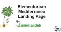 Elementorism Mediterraneo Landing Page 1.0.0