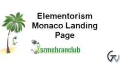 Elementorism Monaco Landing Page 1.0.0