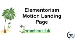 Elementorism Motion Landing Page 1.0.0