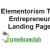 Elementorism The Entrepreneur Landing Page 1.0.0