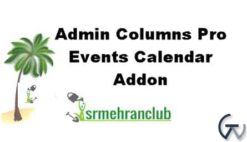 Admin Columns Pro Events Calendar Addon 1.7.1