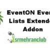 EventON Events Lists Extended Addon