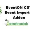 EventON CSV Event Importer Addon
