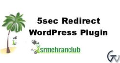 5sec Redirect WordPress Plugin 1.30