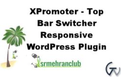 XPromoter – Top Bar Switcher Responsive WordPress Plugin 1.3.3