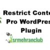 Restrict Content Pro WordPress Plugin