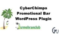 CyberChimps Promotional Bar WordPress Plugin 1.4