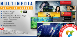 Visual Composer Addon - Multimedia Playlist Slider 2.0