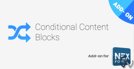 NEX Forms Conditional Content Blocks Add on