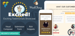 Testimonials Showcase for WordPress — Excited! 1.3.1