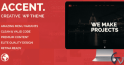 Accent — Creative Responsive WordPress Theme 1.1.1