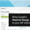 Material WP – Material Design Dashboard Theme 1.0.6 3 Material WP %E2%80%93 Material Design Dashboard Theme