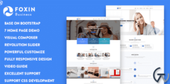 Foxin - Responsive Business WordPress Theme 1.0