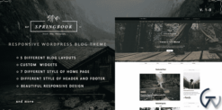 Springbook - Blog Travel Photography WP Theme 1.0.1