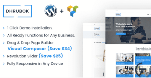 Dhrubok Responsive Business WordPress Theme