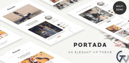 Portada Elegant Blog Blogging WordPress Theme