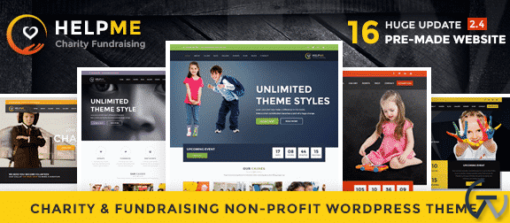 HelpMe Nonprofit Charity WordPress Theme