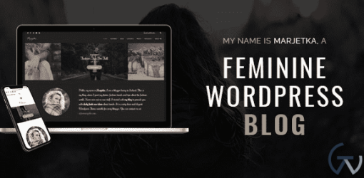 Marjetka A Feminine WordPress Blog Theme