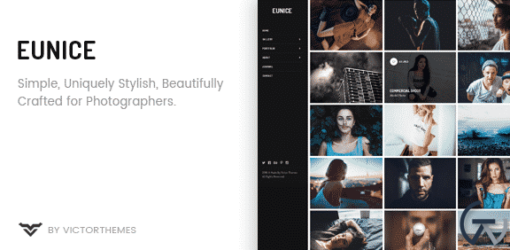 Eunice Photography Portfolio WordPress Theme