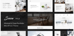 Snow | Minimal & Clean WordPress Portfolio Theme 1.2.4