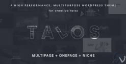 Talos - Creative Multipurpose WordPress Theme 1.3.3