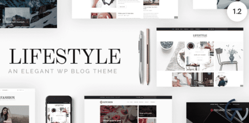 The Lifestyle WordPress Blog Portfolio Theme