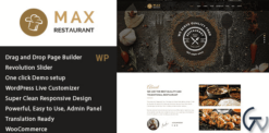 Restaurant - Responsive WordPress Theme 1.3.2