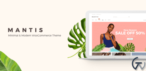 Mantis Minimal Modern WooCommerce Theme