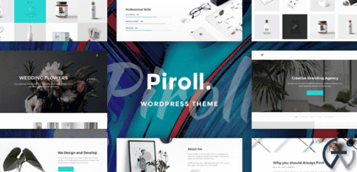 Piroll Portfolio WordPress Theme