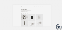 Nord - Minimal Portfolio WordPress Theme