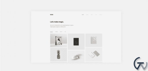 Nord Minimal Portfolio WordPress Theme